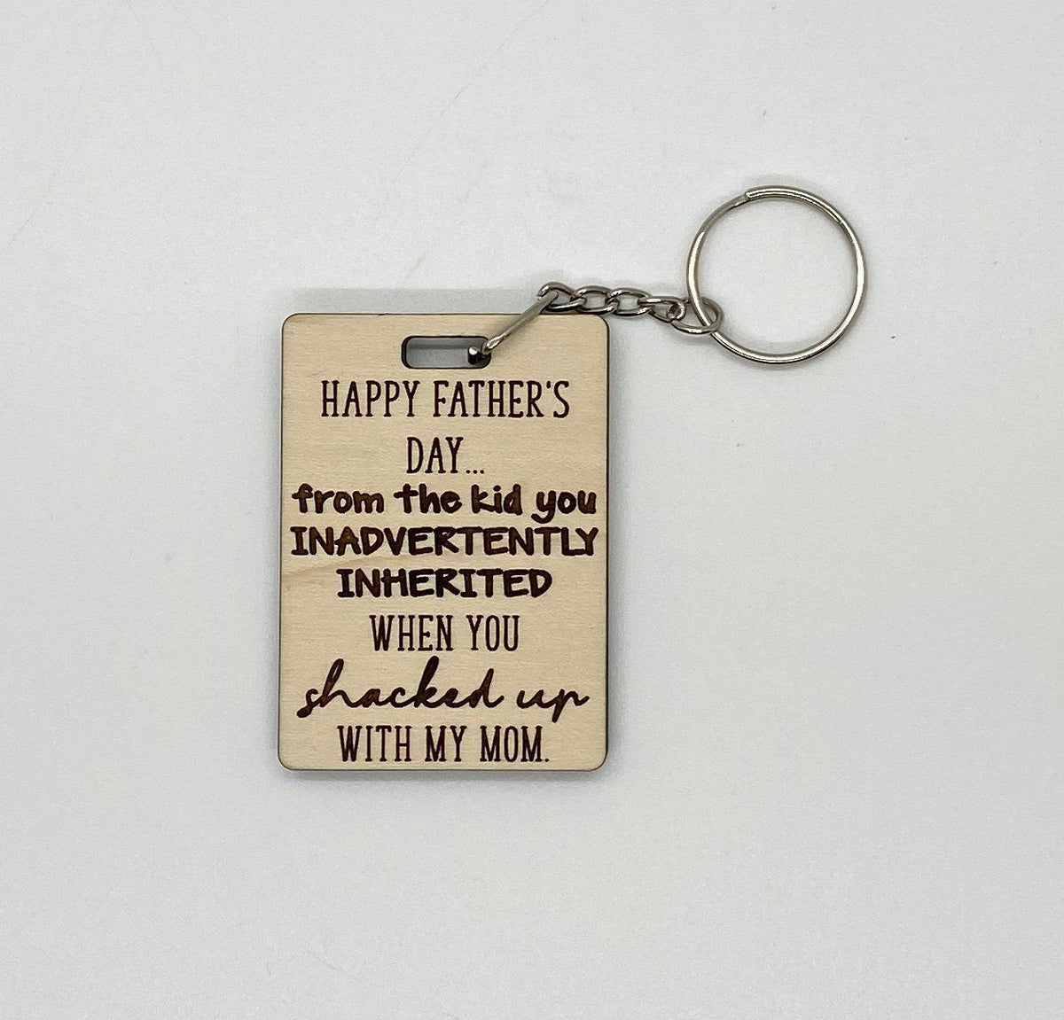 Happy Father's Day to stepdad keychain, funny fathers day gift, gift f –  Crafting With My Chis