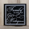 Family Wooden Sign, Religious Wood Sign, Family Sign