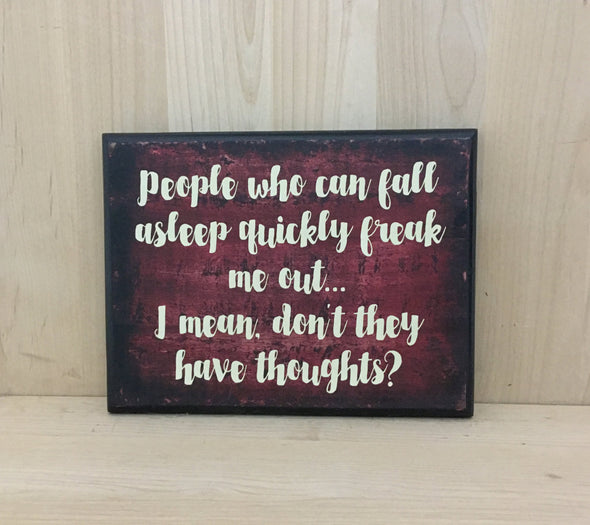 Sarcastic custom wood sign, funny wooden sign