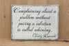 Teddy Roosevelt quote wood sign