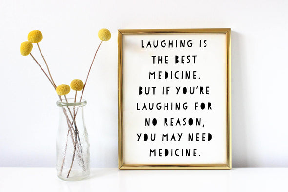 Laughing is the best medicine digital download.