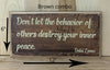 12x6 brown combo with wood edges wood sign with quote