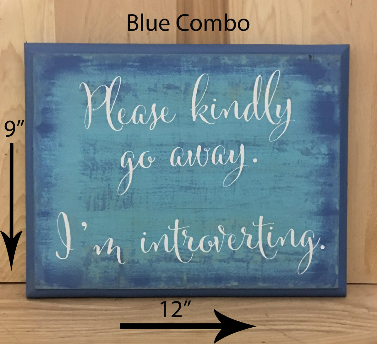 Funny Sign, Introverting Wood Sign, Funny Wall Decor – Crafting With My ...