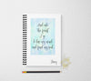 Colorful personalized notebook