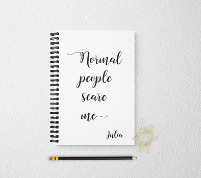 Funny journal personalized notebook funny personalized custom journal personalized journal gift