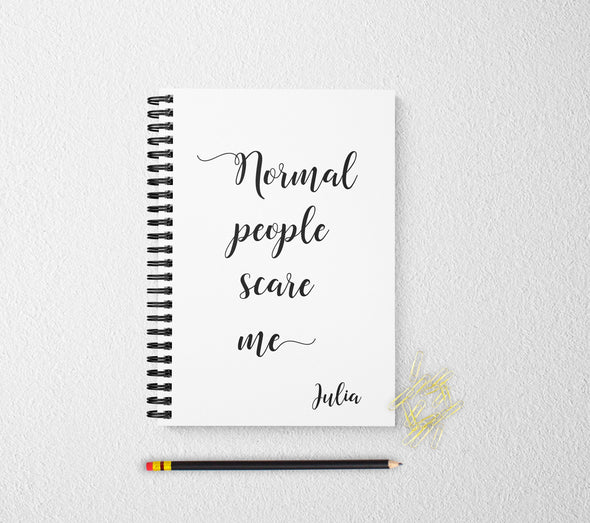 Funny journal personalized notebook funny personalized custom journal personalized journal gift