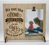 It's not the home that I love wood sign home decor, home sign, home rustic home decor, housewarming gift