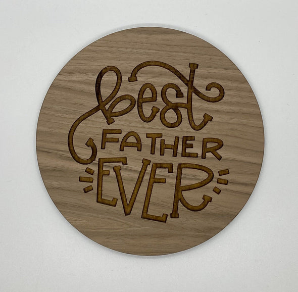 Best father ever wood sign home decor, gift for fathers day, fathers day gift, gift for dad sign