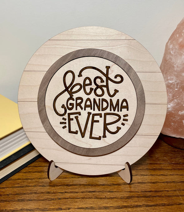 Best grandma ever wood sign home decor, gift for mothers day, mothers day gift, gift for nana