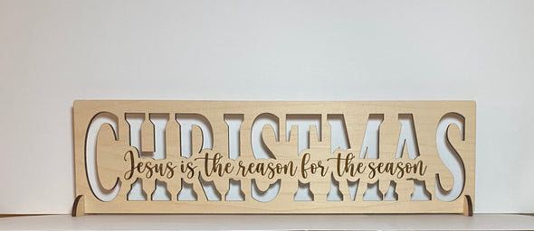 Jesus is the reason Christmas wood sign, Christmas wooden sign, wooden Christmas sign, wood Christmas decor