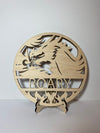 Personalized dragon sign, personalized wood sign home decor
