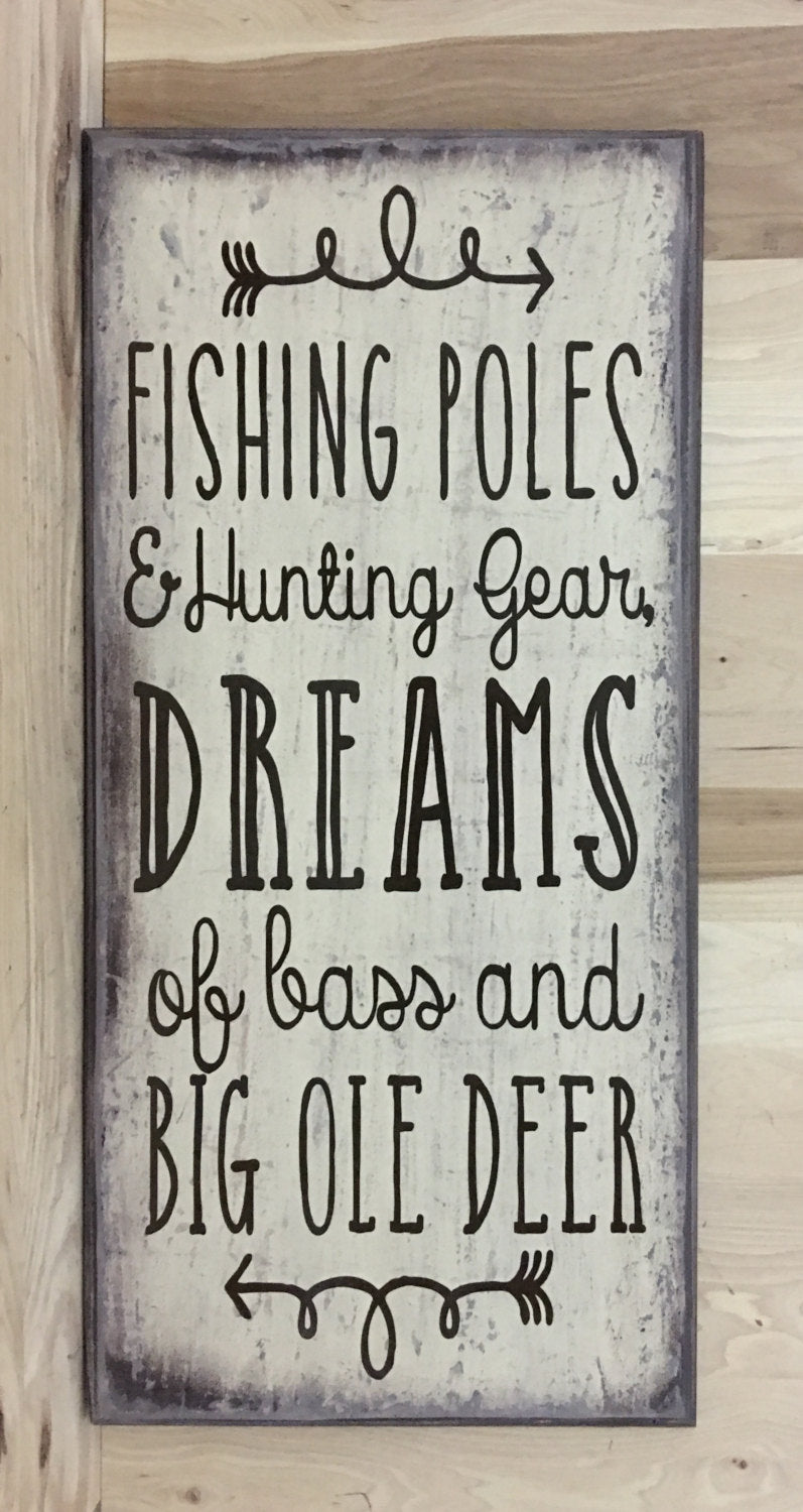 Fishing Decor, Father's Day Gift, Gift For Dad, Cabin Decor – Crafting With  My Chis