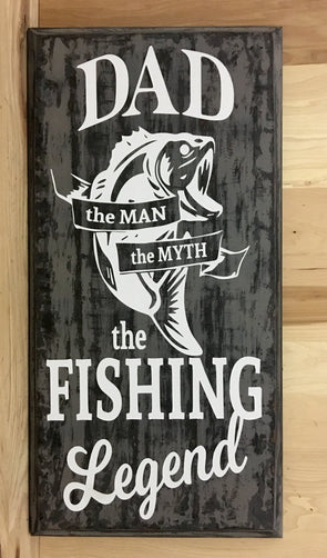 Fishing Rules Wall Decor, Fishing Cabin Wood Sign – Crafting With